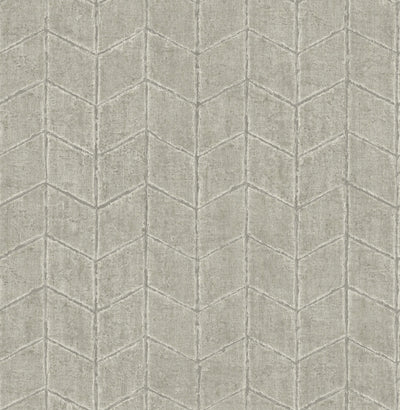 product image of Flatiron Geometric Wallpaper in Cement 564