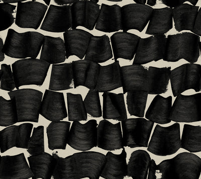 product image of Brushed Ink Wallpaper in Black 546