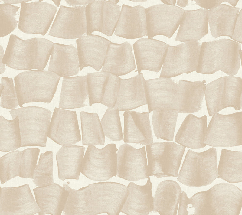 media image for Brushed Ink Wallpaper in Blush 270