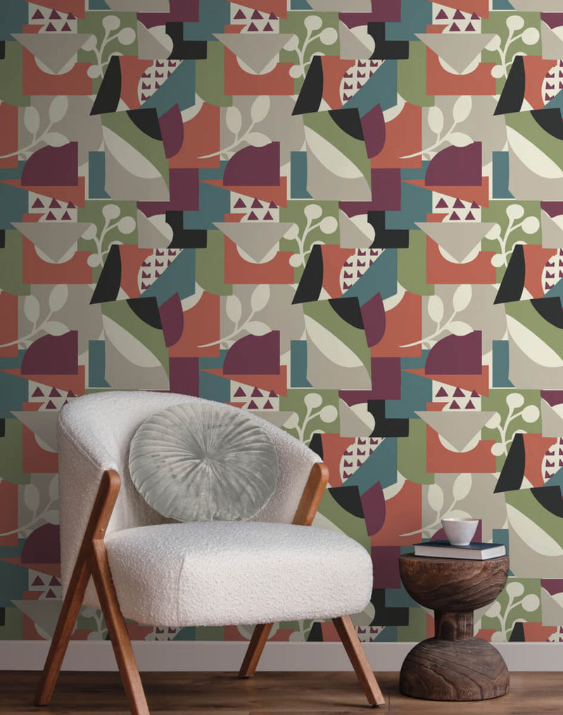 media image for Cut Outs Wallpaper in Forest 217