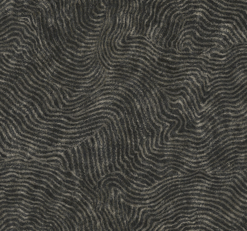 media image for Modern Wood Wallpaper in Black 211