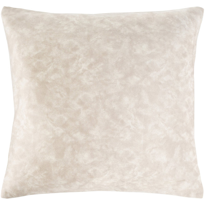 media image for Collins OIS-001 Velvet Square Pillow in Khaki & Cream by Surya 269