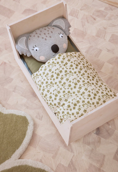 product image for retro doll bed in pale rose design by oyoy 5 8
