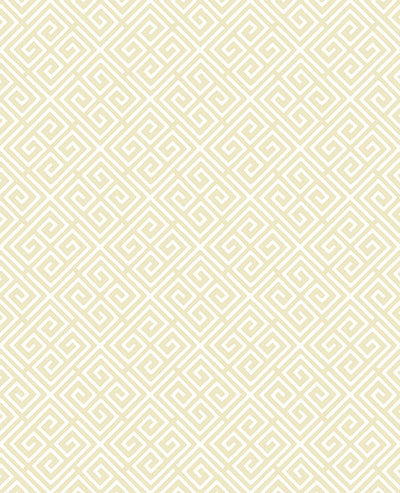 product image of sample omega gold geometric wallpaper from the symetrie collection by brewster home fashions 1 562
