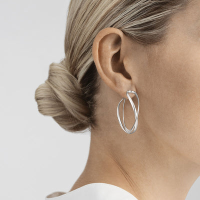 product image for Infintiy Silver Earrings in Various Styles by Georg Jensen 26
