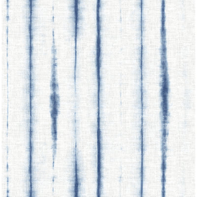 product image of sample orleans shibori faux linen wallpaper in blue from the pacifica collection by brewster home fashions 1 558