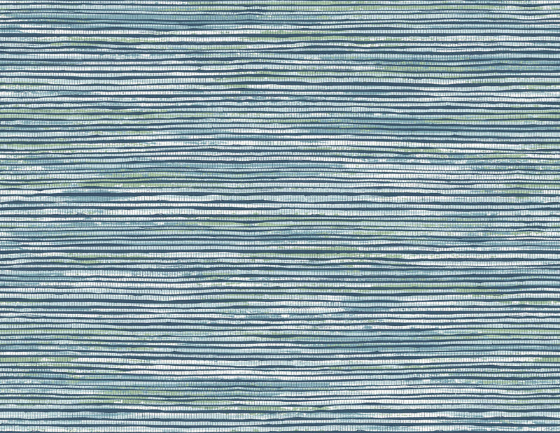 media image for sample osprey faux grasscloth wallpaper in midnight blue and spearmint from the luxe retreat collection by seabrook wallcoverings 1 25