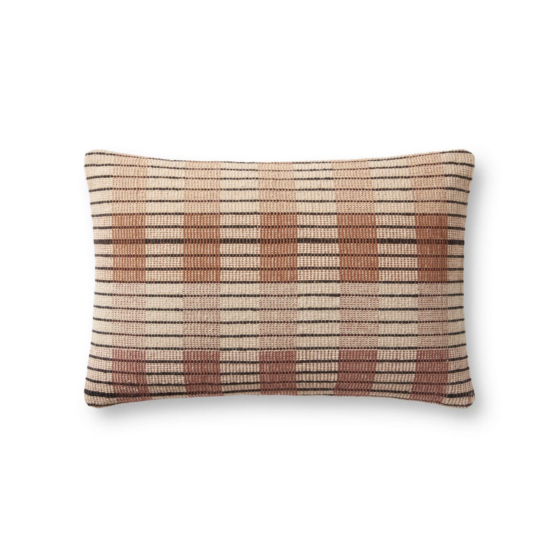 media image for Hand Woven Ivory Brown Pillows Dsetpal0010Ivbrpil5 1 268
