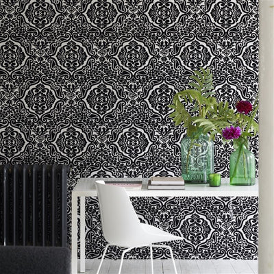 product image for Fioravanti Noir Wallpaper from the Minakari Collection by Designers Guild 93
