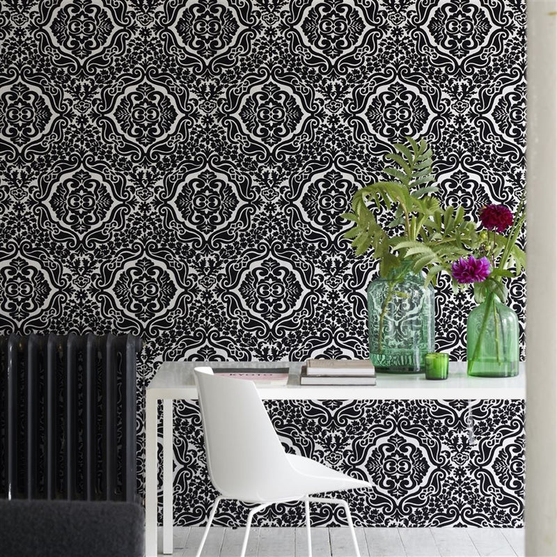 media image for Fioravanti Noir Wallpaper from the Minakari Collection by Designers Guild 26