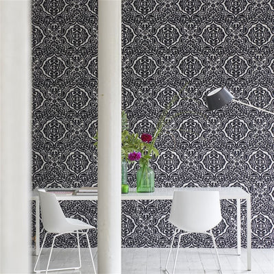 product image for Fioravanti Noir Wallpaper from the Minakari Collection by Designers Guild 28