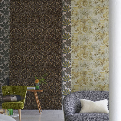 product image for Fioravanti Espresso Wallpaper from the Minakari Collection by Designers Guild 45