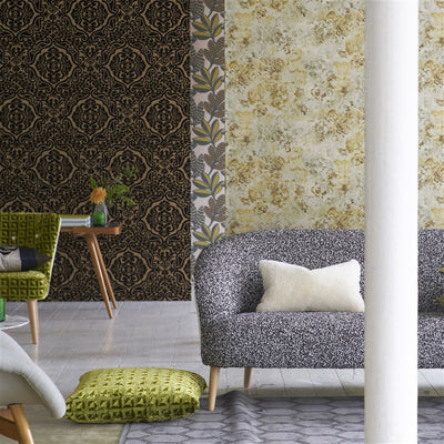 product image for Fioravanti Espresso Wallpaper from the Minakari Collection by Designers Guild 20