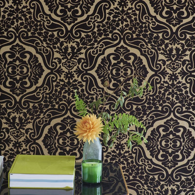 product image for Fioravanti Espresso Wallpaper from the Minakari Collection by Designers Guild 8