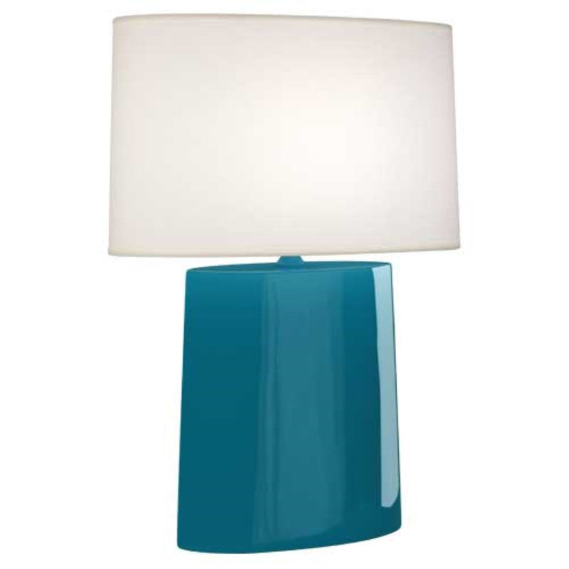 media image for peacock victor table lamp by robert abbey ra pc03 1 219