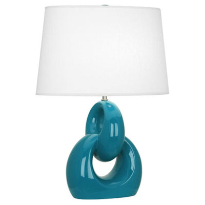 product image of peacock fusion table lamp by robert abbey ra pc981 1 57