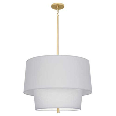 product image of decker modern brass pendant by robert abbey ra pg137 1 585