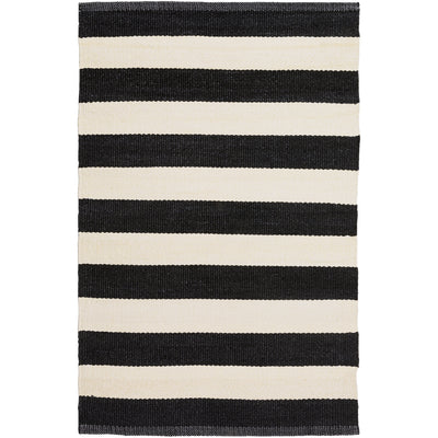 product image of picnic outdoor rug in black cream design by surya 1 578