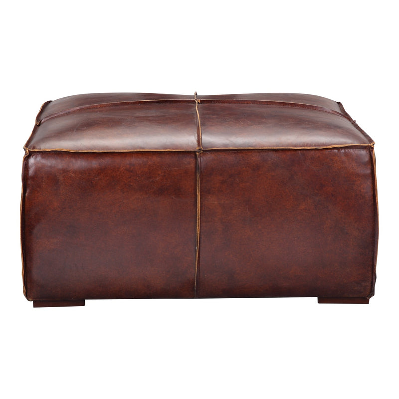 media image for Stamford Coffee Table Cappuccino Brown Leather 2 271