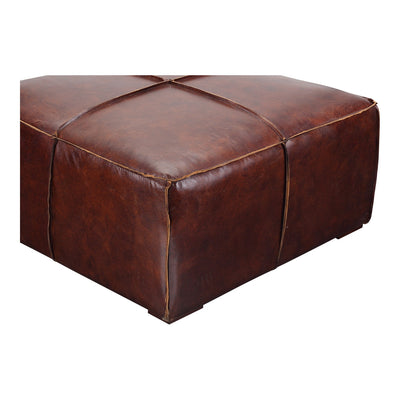 product image for Stamford Coffee Table Cappuccino Brown Leather 5 19