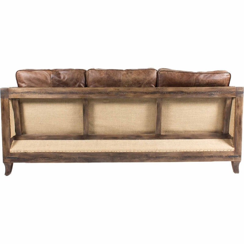 media image for Darlington Sofa Grazed Brown Leather 3 241