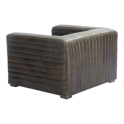 product image for castle chair charred olive leather by bd la mhc pk 1113 16 7 2