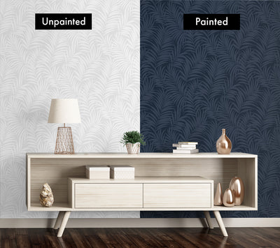 product image for Tossed Palm Paintable Peel & Stick Wallpaper in Off-White 88