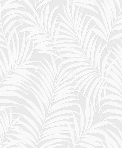 product image of Tossed Palm Paintable Peel & Stick Wallpaper in Off-White 546