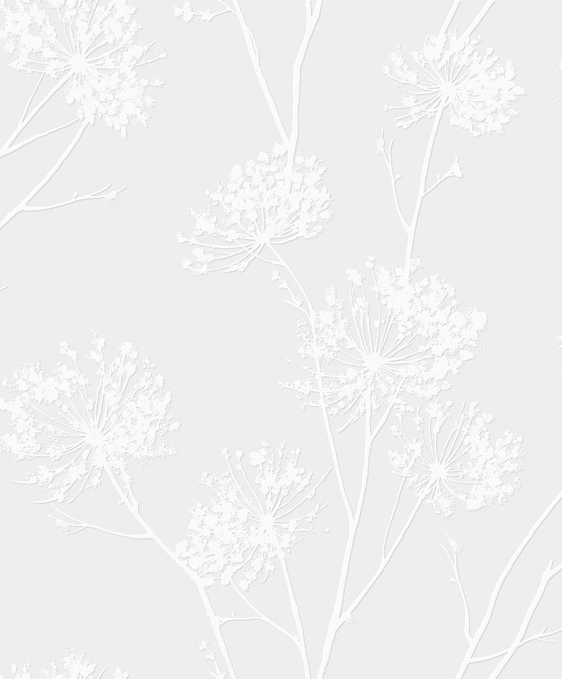 media image for Dandelion Fields Paintable Peel & Stick Wallpaper in Off-White 246