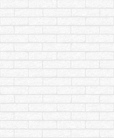 product image for Limestone Brick Paintable Peel & Stick Wallpaper in Off-White 74