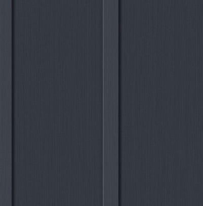 product image for Faux Board and Batten Prepasted Wallpaper in Dark Blue by Seabrook 10