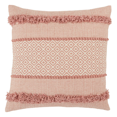 product image of Imena Trellis Pillow in Pink & Cream 561