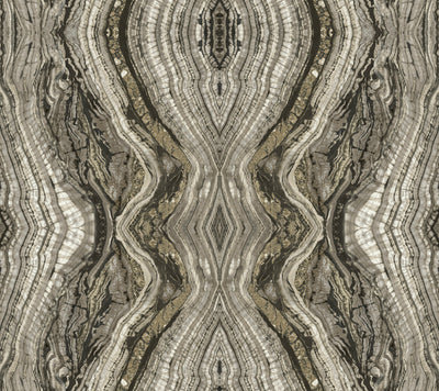 product image for Kaleidoscope Peel & Stick Wallpaper in Dark Grey by York Wallcoverings 34