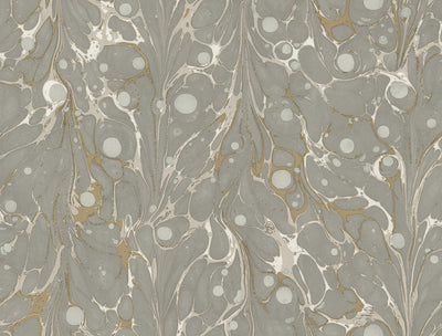 product image of Marbled Endpaper Peel & Stick Wallpaper in Neutral by York Wallcoverings 515