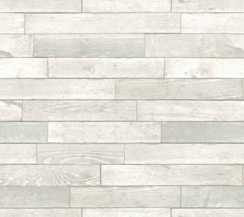 media image for Warehouse Planks White Peel & Stick Wallpaper by York Wallcoverings 229