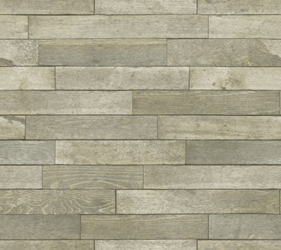 product image of Warehouse Planks Brown Peel & Stick Wallpaper by York Wallcoverings 555