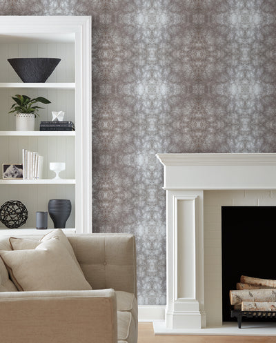 product image for Rose Dapple Warm Grey Peel & Stick Wallpaper by York Wallcoverings 18