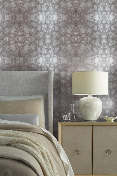 product image for Rose Dapple Warm Grey Peel & Stick Wallpaper by York Wallcoverings 8