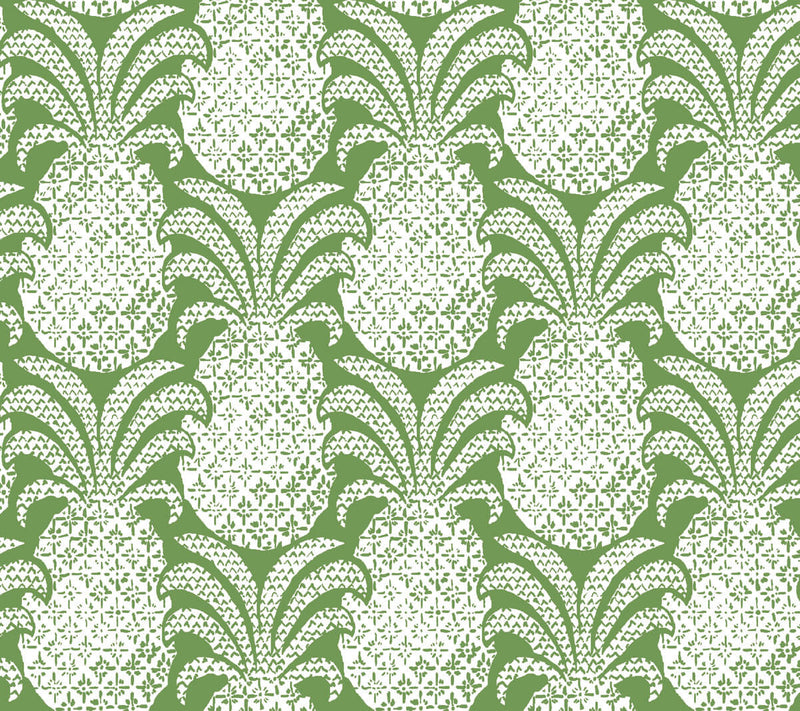 media image for Colony Club Palm Green Peel & Stick Wallpaper from Madcap Cottage Collection by York Wallcoverings 256