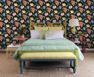 product image for Jungle Garden Nightfall Peel & Stick Wallpaper from the Madcap Cottage Collection by York Wallcoverings 9