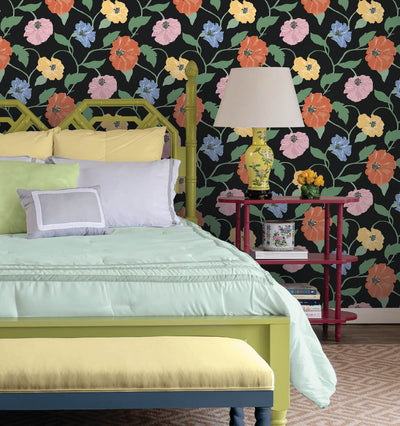 product image for Jungle Garden Nightfall Peel & Stick Wallpaper from the Madcap Cottage Collection by York Wallcoverings 38