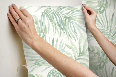 product image for Paradise Palm Aloe Peel & Stick Wallpaper by Candice Olson 76