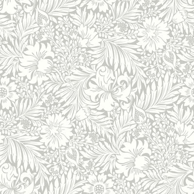 product image of Modern Acanthus Peel & Stick Wallpaper in Mist 511