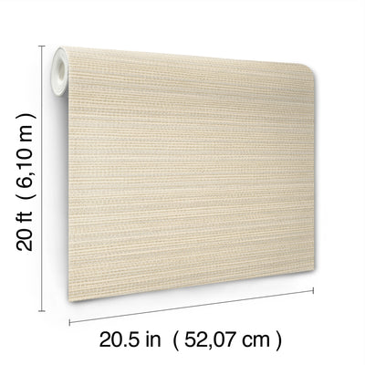 product image for Tick Mark Texture Peel & Stick Wallpaper in Warm Wheat 68