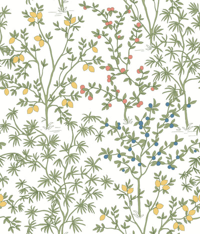 product image of Lemon Grove Peel & Stick Wallpaper in White 547