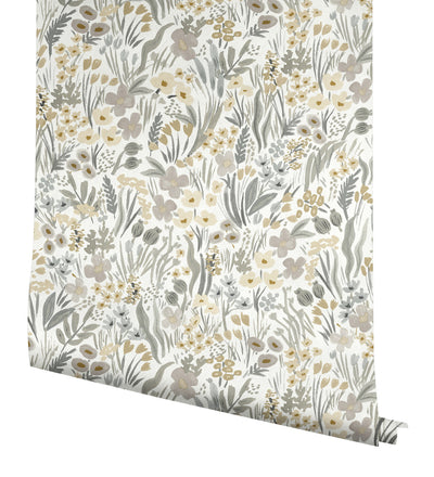 product image for Lea Linen Peel & Stick Wallpaper by York Wallcoverings 83