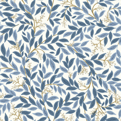 product image for Willowberry Blue/White Peel & Stick Wallpaper by York Wallcoverings 93