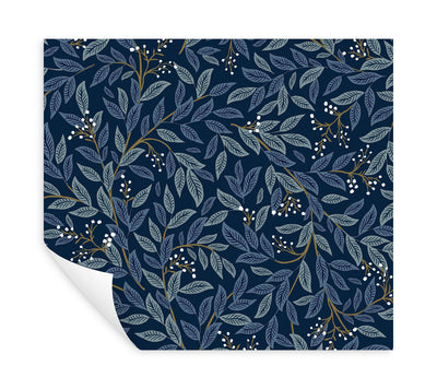 product image for Willowberry Navy Peel & Stick Wallpaper by York Wallcoverings 62