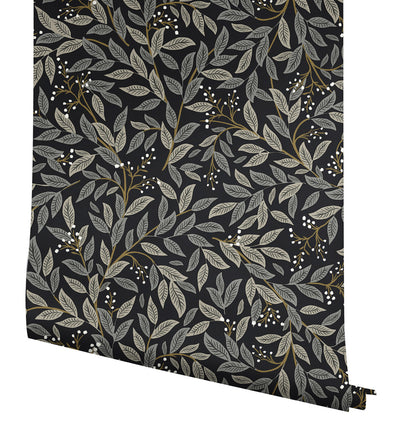 product image for Willowberry Black Peel & Stick Wallpaper by York Wallcoverings 36