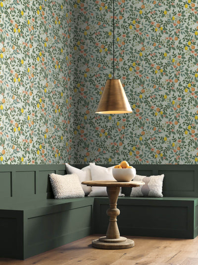 product image for Citrus Grove Mint Peel & Stick Wallpaper by York Wallcoverings 62